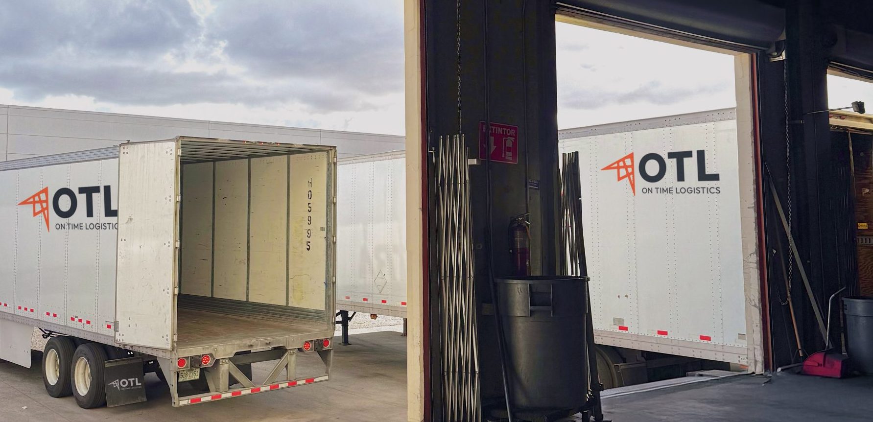 OTL Trailers at Loading Dock